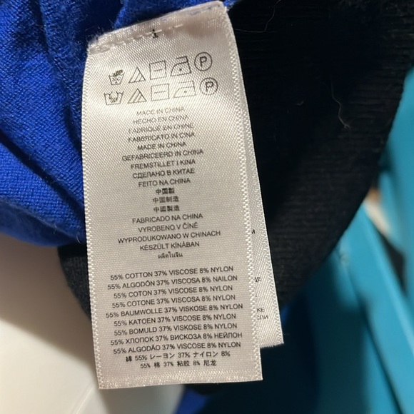 Michael Kors blue/black sweater - Picture 5 of 6